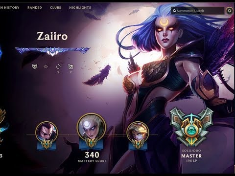 ZAIIRO BEST MASTER DIANA EUW ~ Diana VS Ekko ~ DIAMOND 1 SMURF
