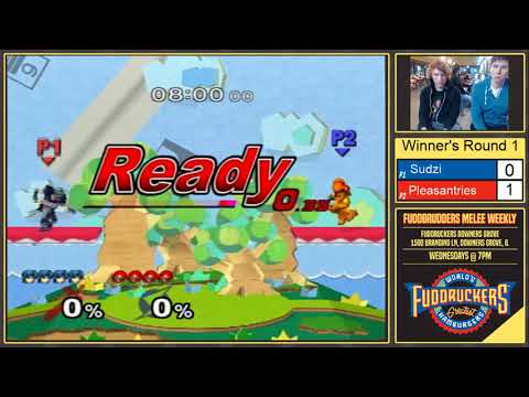 Fuddbrudders 15 - Pleasantries (Samus) vs Sudzi (Marth) - WR2