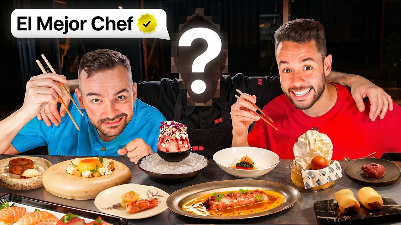 EL MEJOR CHEF DEL MUNDO "Dabiz Muñoz" COCINA para XOKAS Y GREFG