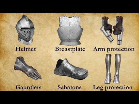 Knight Armour Explained - 8 Elements Of Medieval Armour