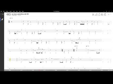 La leva calcistica del 68 (Francesco De Gregori),Tab e base Senza Basso-Backing bass track-NO BASS