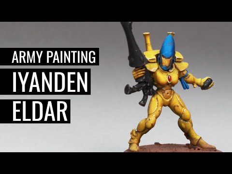 How to Paint CRAFTWORLD IYANDEN | AELDARI | Warhammer 40k
