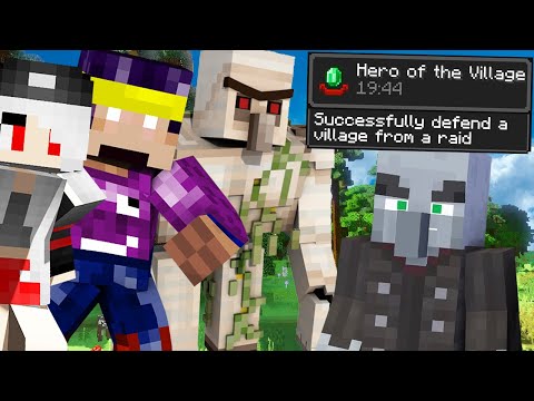 Suntem EROII SATULUI (cu ajutorul GOLEMULUI DE FIER) Minecraft