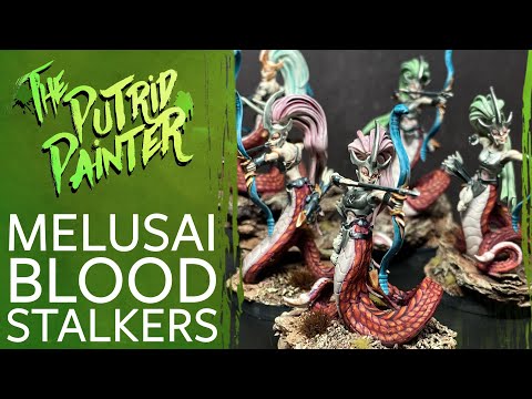How to paint a Melusai Blood Stalkers