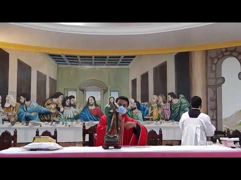 Santa Missa de Santa luzia do induá/  Pe. Benedito Moura, CRSP