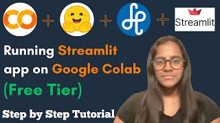 Running a Streamlit App from Google Colab - Serve an LLM app in Colab