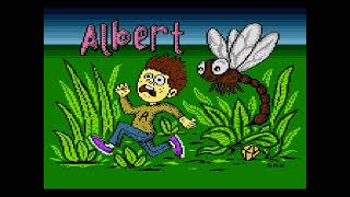 ALBERT =+ ATARI 800 XL += DEMO REVIEW