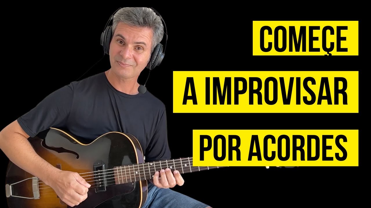 Esse truque me fez improvisar por acordes.