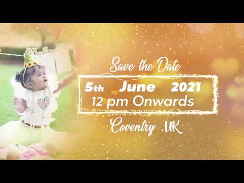 Advaita's Birthday Invitation | Save the Date | YJN Photography