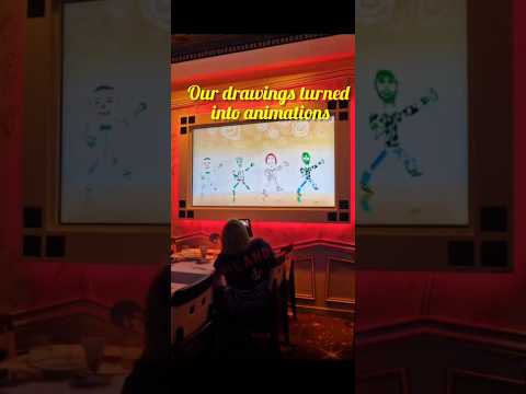 Thumbnail for Disney Wonder cruise 2025 | Animator's palatte | Drawing animations in a restaurant #disneywonder