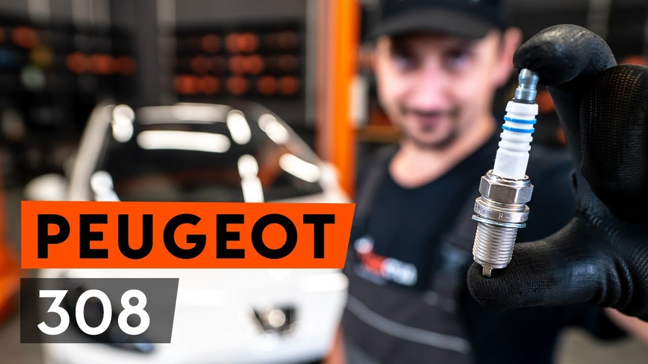 Kuinka vaihtaa sytytystulpat Peugeot 308 I-autoon – vaihto-ohje