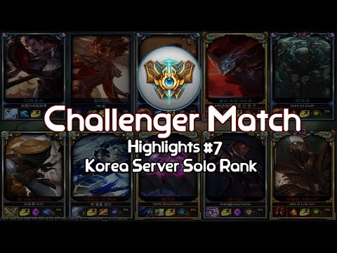 LOL Kr Challenger Match #7 Highlights Faker, ShowMaker, Life, Holder, Ghost, Sword