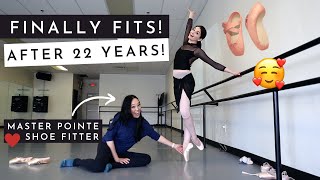Pointe Shoe Fitting with Josephine Lee! (ThePointeShop) | Finally Fits! | Kathryn Morgan