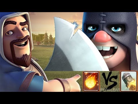 Clash Royale TV - WIZARD vs EXECUTIONER MAXED DECK BATTLE[Happy Noob vs "'A1_¡ RєZΑ"']#17 vs #16