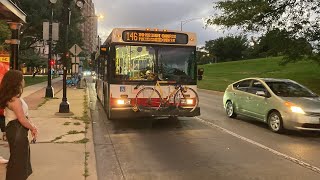 CTA Bus 146 Inner Lake Shore/Michigan Express To State/Lake L STN CTA New Flyer D40LF 2006 #1091
