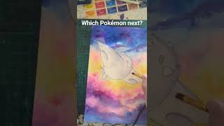 Let's Paint Pokemon together #pokemonfanart #timelapseart #togekiss #pokemon #pokemonartwork