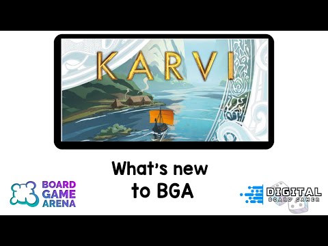 Karvi - What's New To Board Game Arena. 2 Minute overview of Karvi