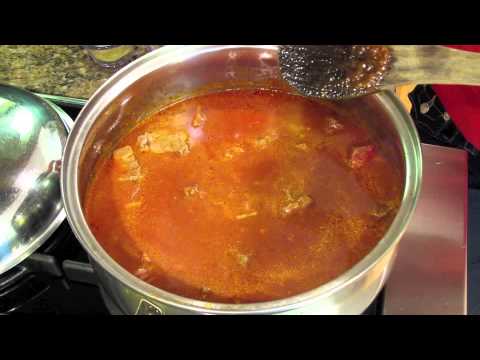 Tunisian Camounia (Meat and Bean Stew)