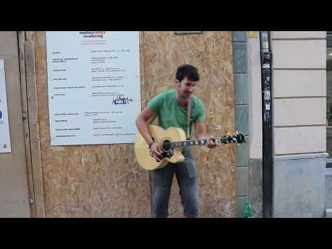 Unchained Melody Cover by: Street Musician in Ljubljana Slovenia