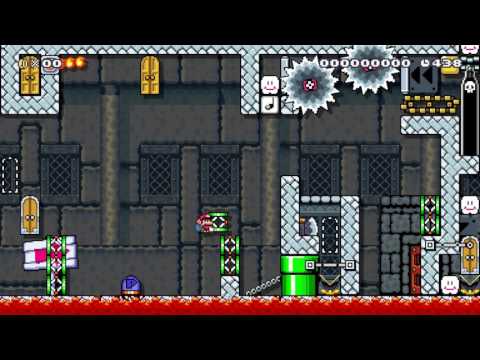 [Super Mario Maker Puzzle] Puzzle:Spring Is In The Air by ev_brak