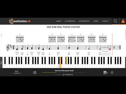 Keď som išiel popod chotár | Notissimo.sk