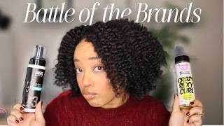 Miche Gel to Foam Mousse vs The Doux Honey Setting Foam | Battle of the Brands | Flat Twist Out