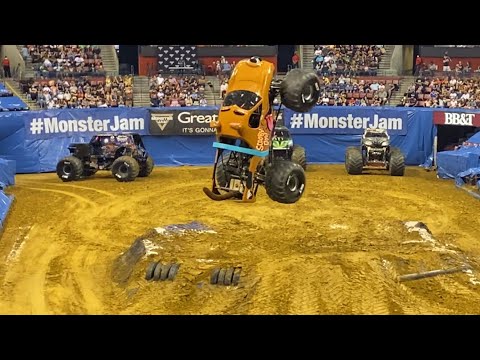 Monster Jam - Scooby Doo (Linsey Read) WINNING Freestyle Sunrise 2021 (Show 2)