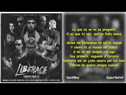 Liberace Remix Letra   Anuel AA Ft Farruko Arcangel Noriel Bad Bunny Darell Alexio y Más