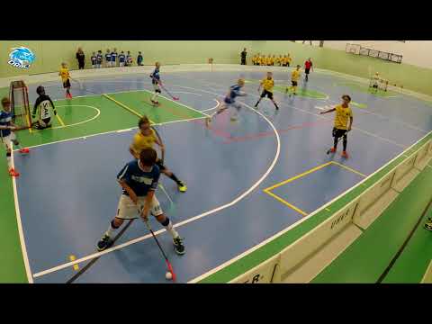 14.10.2018 2. FBC Draci Říčany Mladší žáci bílí x Start98 Praha-Kunratice Black 3:4