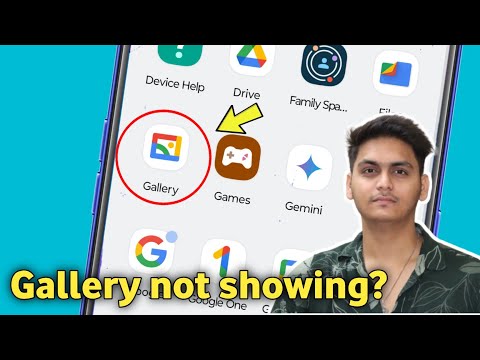Gallery Not Showing in Google Pixel Android Phone