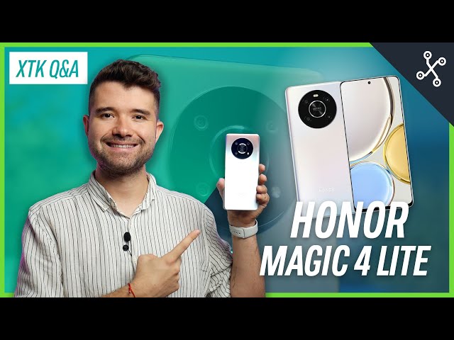 Q&A Honor Magic4 Lite: Una gran BATERÍA para ganar LA GAMA MEDIA