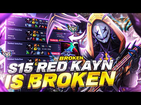 Rank 1 Kayn Teaches YOU How To SOLO CARRY With Red Kayn In Season 15 (ADVANCED GUIDE)