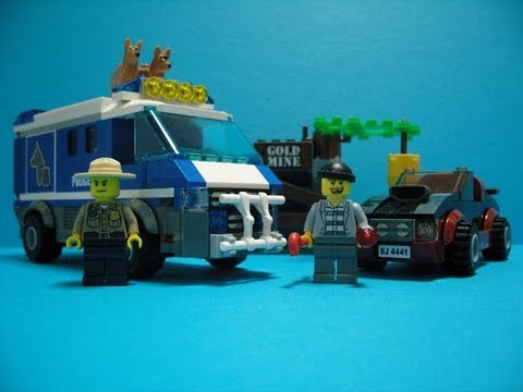 Vidéo LEGO City 4441 : Le fourgon du chien de police