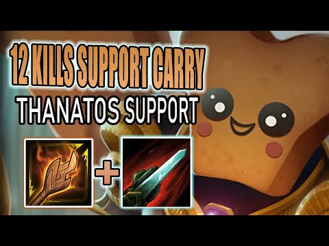 Thanatos Support 12 Kills F6 | SMITE CONQUEST