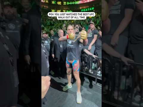 Best entrance in ufc  🗿🏹   #alexpereira #poatan #chama #mma #ufc