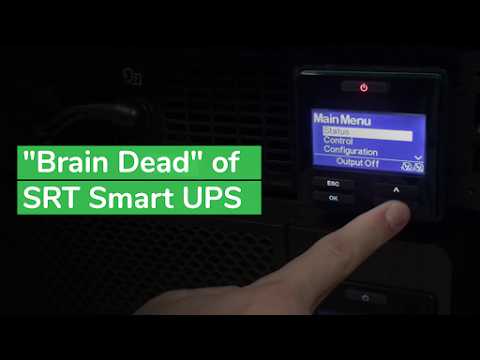 Performing Logic Reset on APC Smart-UPS On-Line SRT Series | Schneider Electric Support
