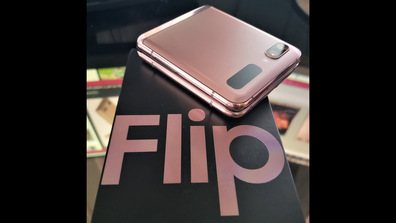 The Galaxy Z Flip 5G Unboxing