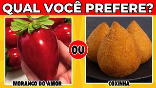 🔁 Qual Você Prefere? 🍭 Doce x Salgado🍕 | Jogo das Escolha | Detona Quiz