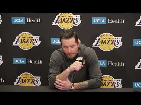Pregame Press Conference JJ Redick Lakers vs Clippers Complete