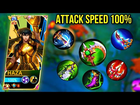 TOP 1 GLOBAL CHOU ATTACK SPEED BUILD (PLS TRY) CHOU BEST BUILD 2023 - MLBB