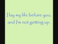 Relient K- Those Words Are Not Enough
