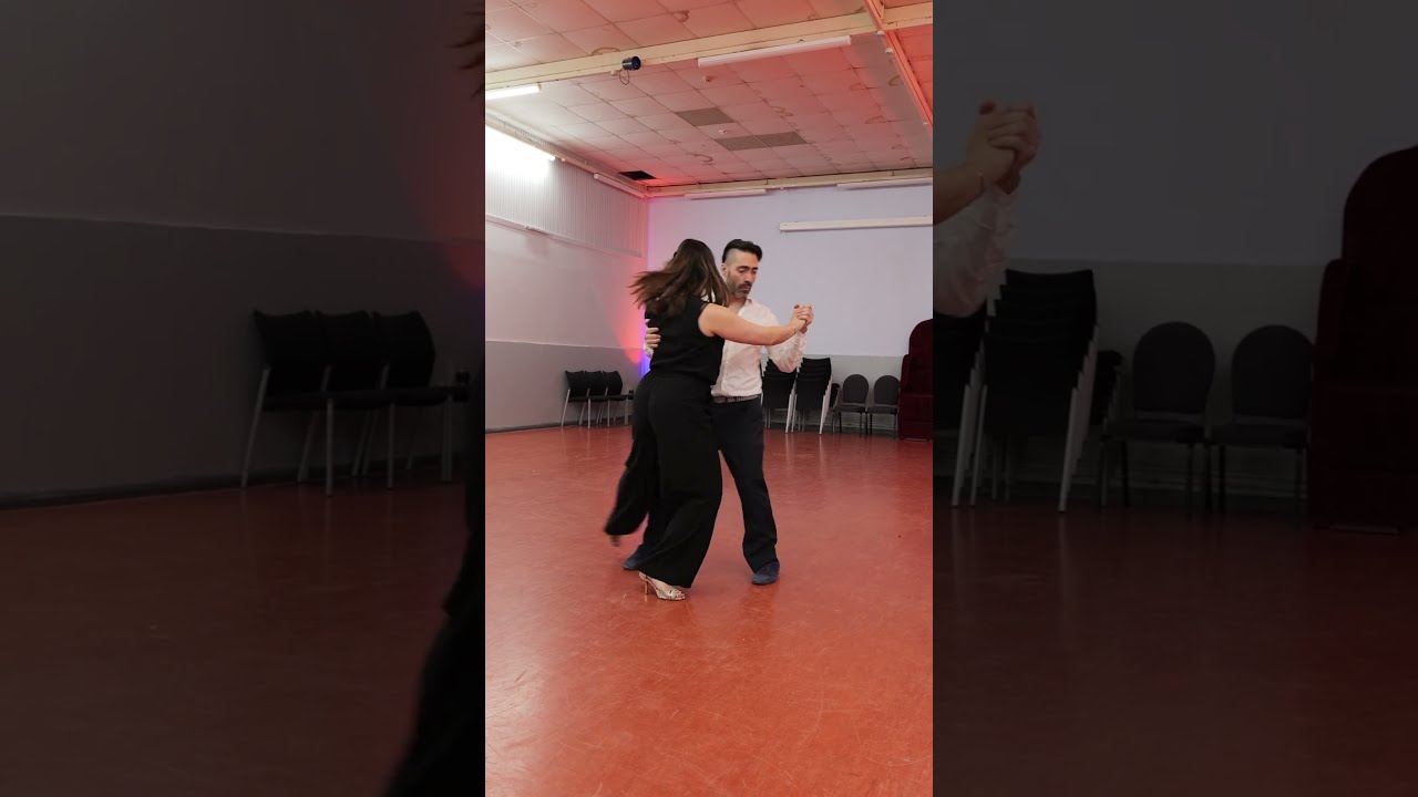 Cintia Morea and Davide Baldanza at Tango E14