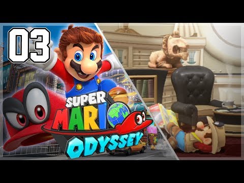 Super Mario Odyssey - 100% Gameplay Walkthrough Part 3