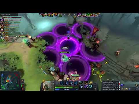 How MIRACLE Carry the Game with his Signature RaDVnked Game Hero — Antimage & Slark Dota2