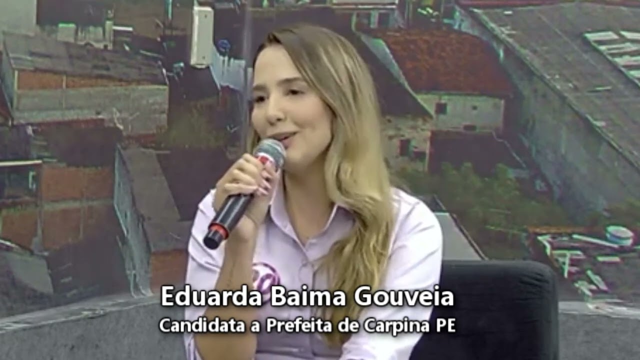 Eduarda Gouveia - Fala sobre: SAÚDE. Eleições 2024