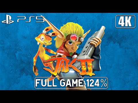 Jak 2 PS5 - Full Game 124% Longplay Walkthrough 4K 60FPS