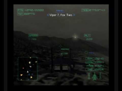 Ace Combat 4 Shattered Skies - 09 Operation Bunker shot - Epi 11 / 20