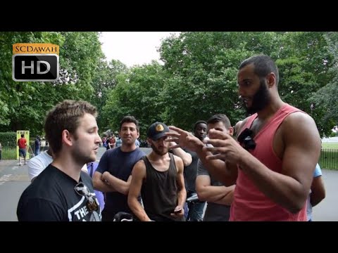 P1 - Who made you!? Mohammed Hijab Vs Canadian Agnostic | Speakers Corner | Hyde Park