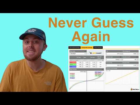 BEST FPV Drone Betaflight Rates | All Skill Levels