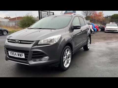2014 64 FORD KUGA 2.0 TITANIUM TDCI 5 DOOR DIESEL GREY FOUR WHEEL DRIVE